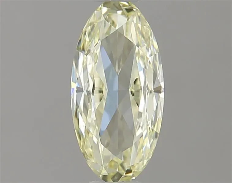 0.52ct Oval Natural Diamond (Colour Fancy Yellow, Clarity VVS1, Cut VG, Uncertified)