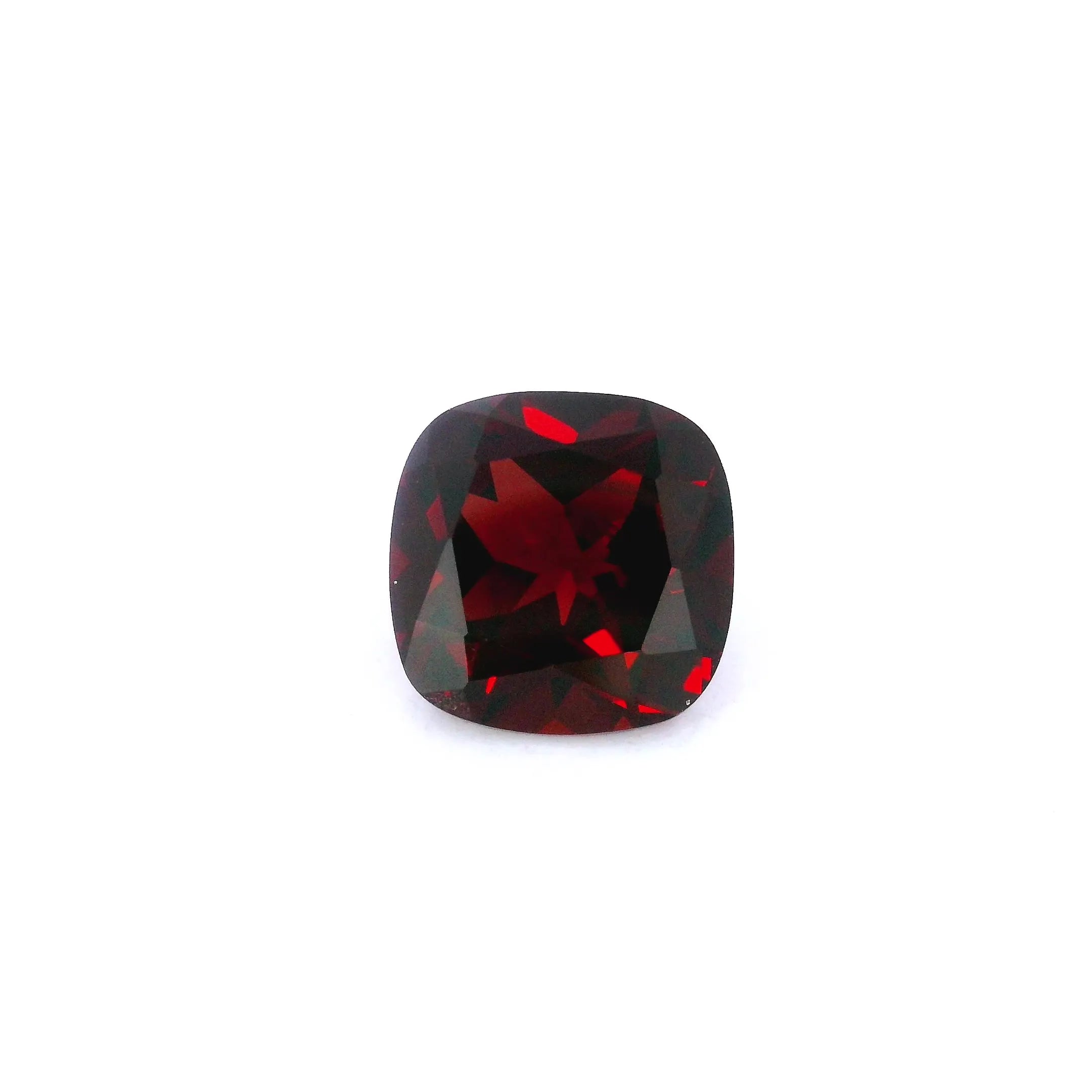 2.91ct Cushion Natural Garnet (Colour Red, Clarity Slightly Included, Cut Faceted)