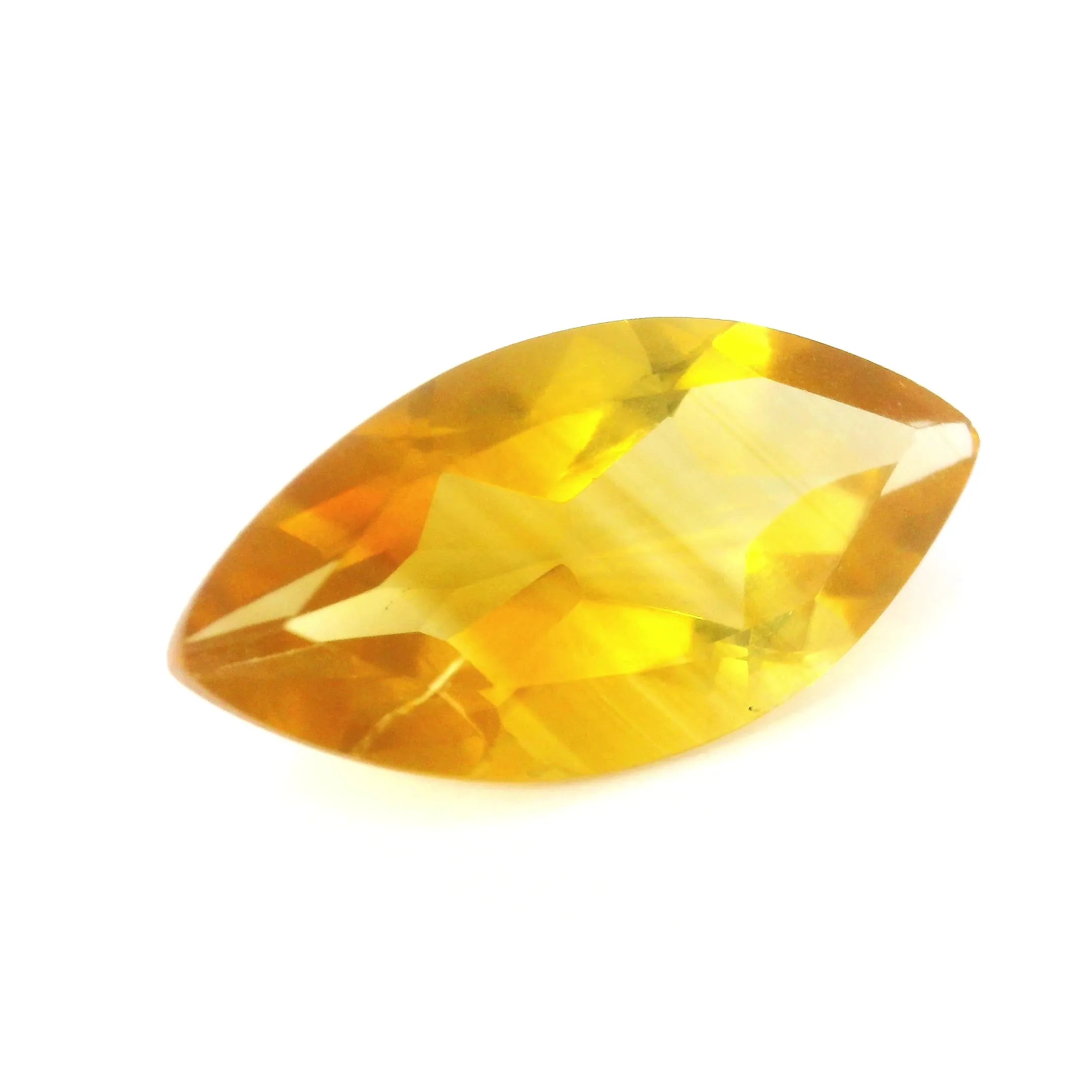 6.27ct Marquise Natural Citrine (Colour Yellow, Clarity Eye Clean, Cut Faceted)