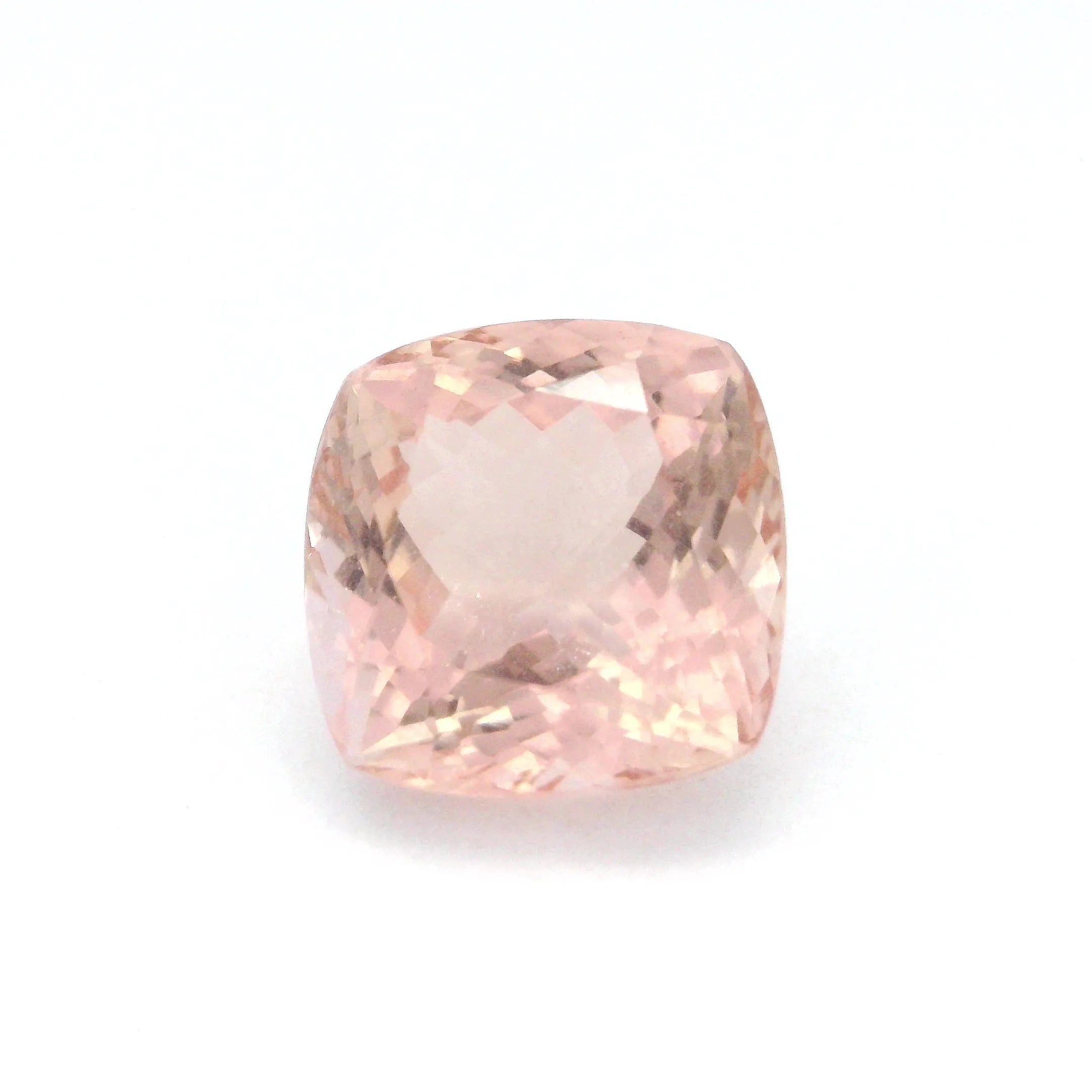 6.61ct Cushion Natural Morganite (Colour Pink, Clarity Slightly Included, Cut Faceted)