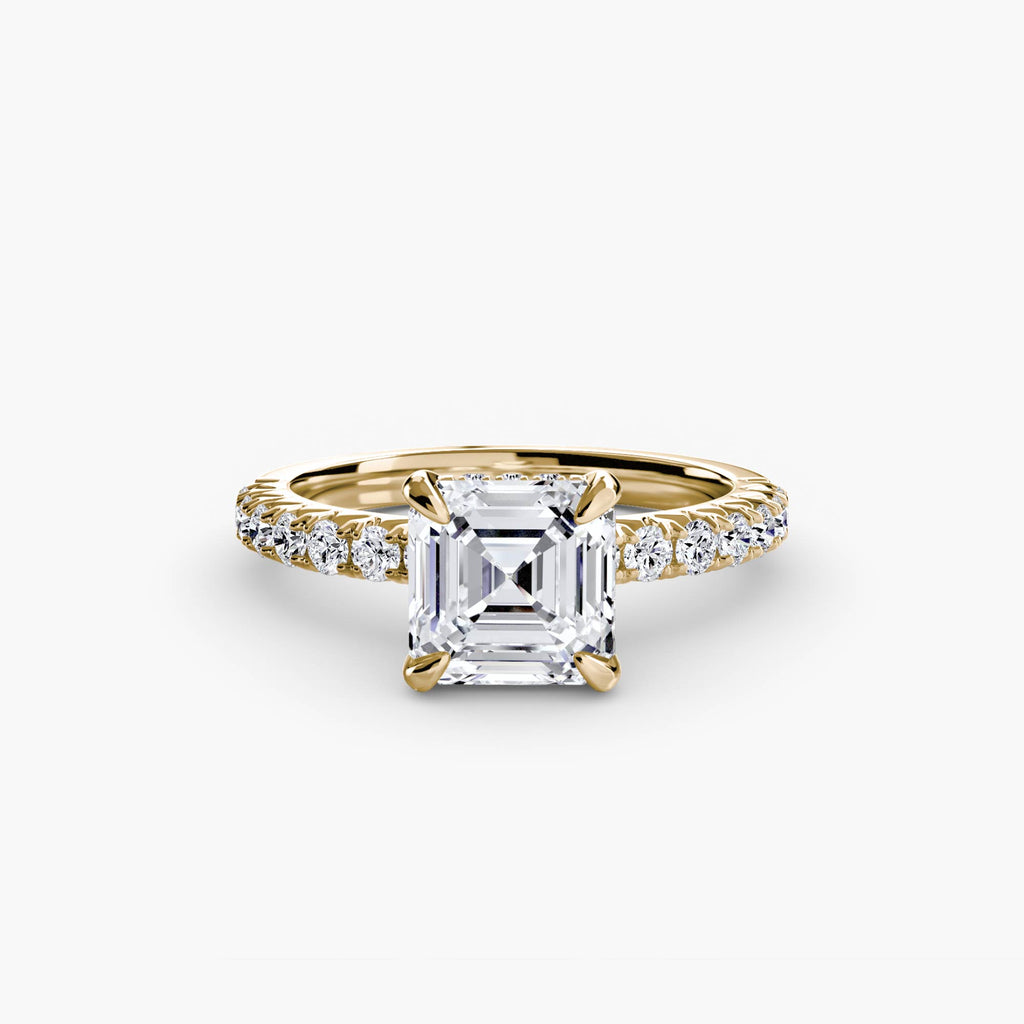 Solitaire with Pavé 6