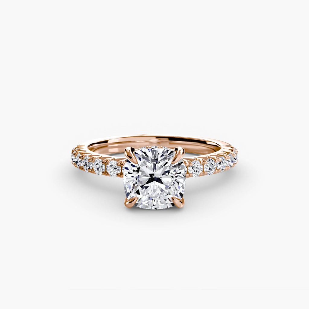 Solitaire with Pavé 6