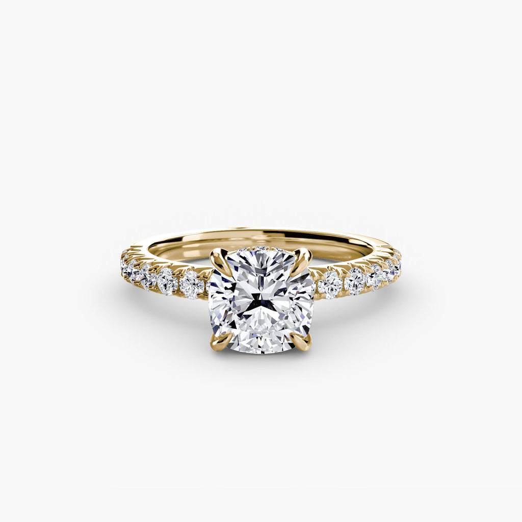 Solitaire with Pavé 6