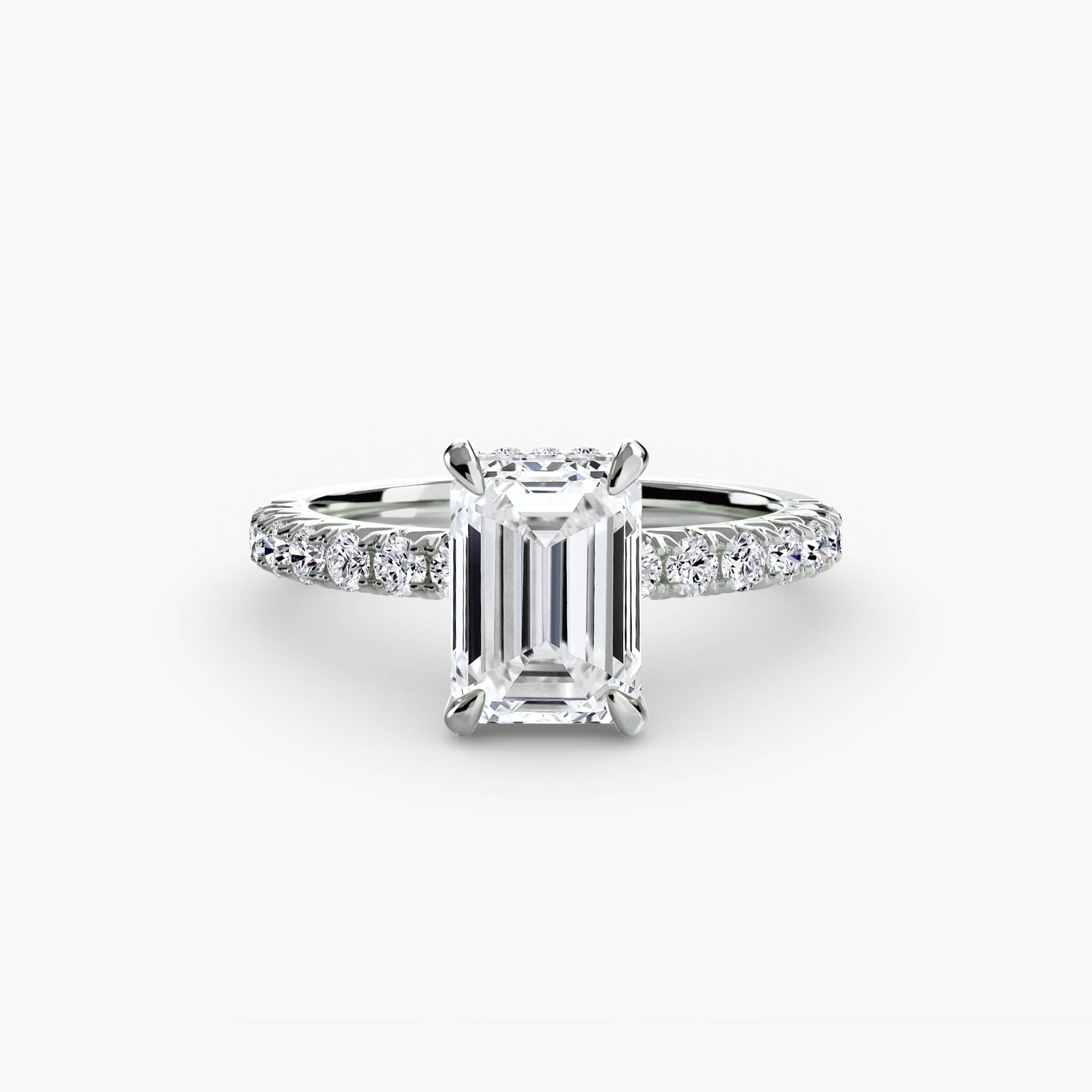 Solitaire with Pavé 6