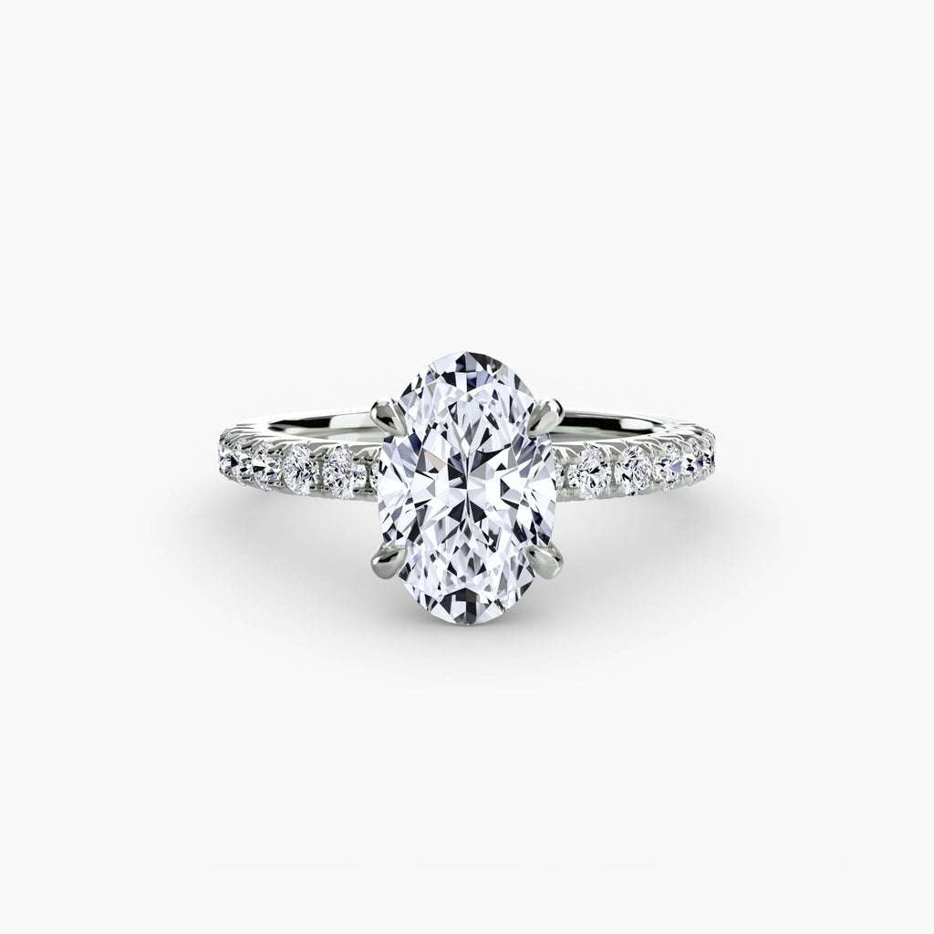 Solitaire with Pavé 6